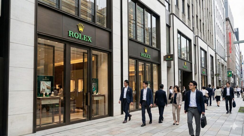 ロレックス ブティック レキシア 大阪心斎橋店