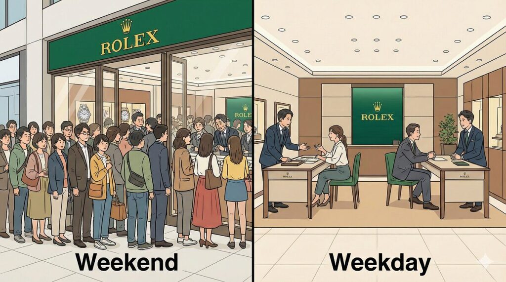 土日の入荷状況と競争率の高さ