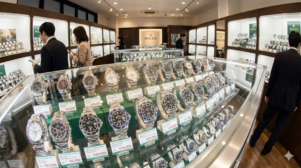 ロレックスの在庫が豊富な国の実態