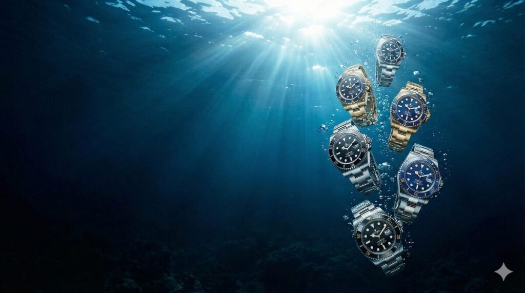 ロレックスサブマリーナの定価推移