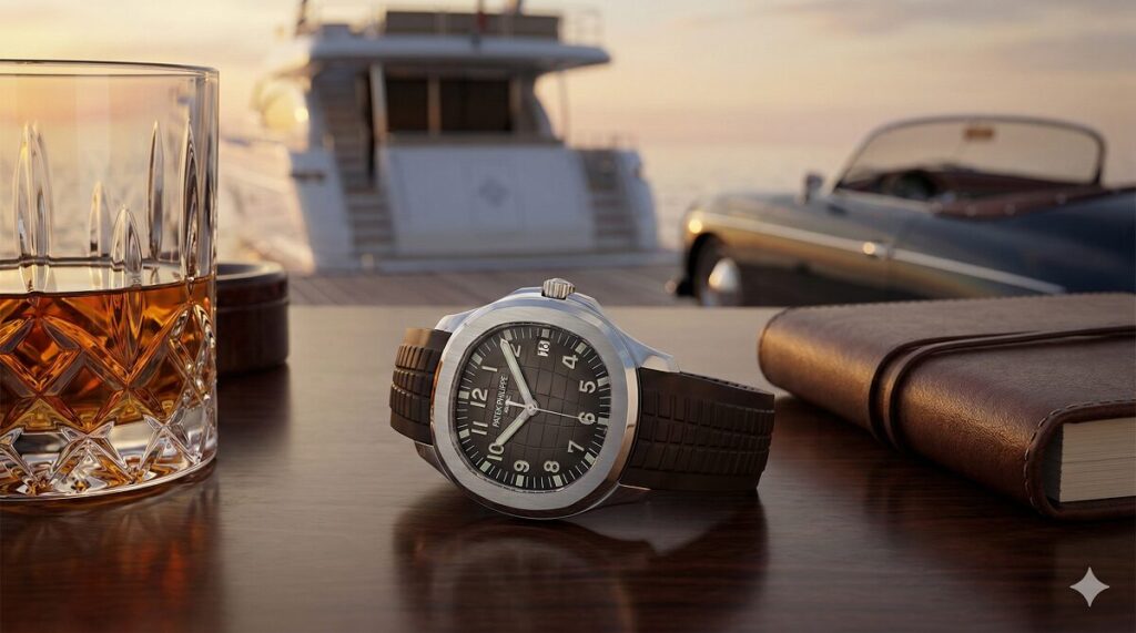 パテックフィリップのアクアノート芸能人着用モデルと資産価値