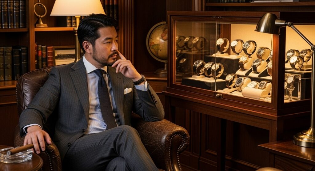 ロレックスのレインボーを愛用