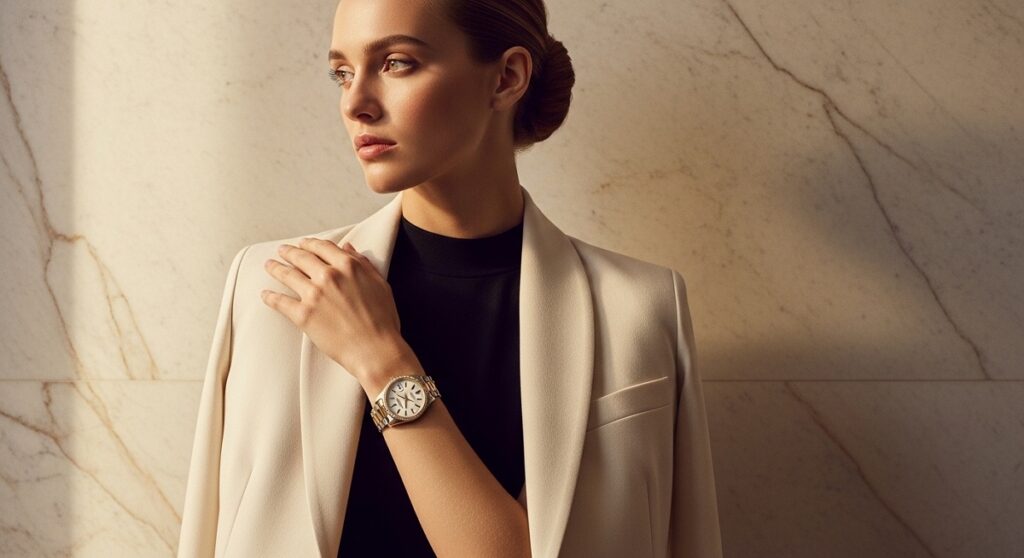 ロレックスをしている女のリアル